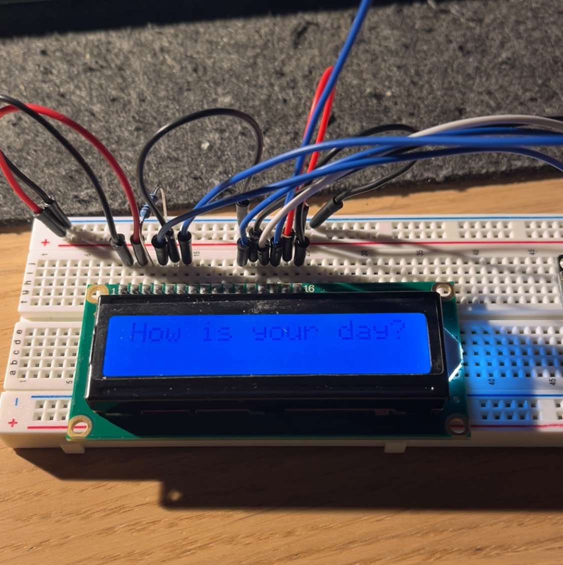 breadboard prototype
